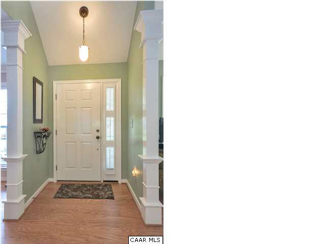 976 Devon Spring Court Charlottesville, VA 22903 - Photo 5 of 33 Upon entering you'll notice the new floating, wide-plank hardwood floors expanding the entire main level as well as new light fixtures.