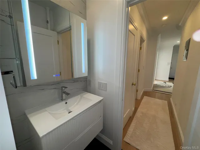 a sign on the side of a building