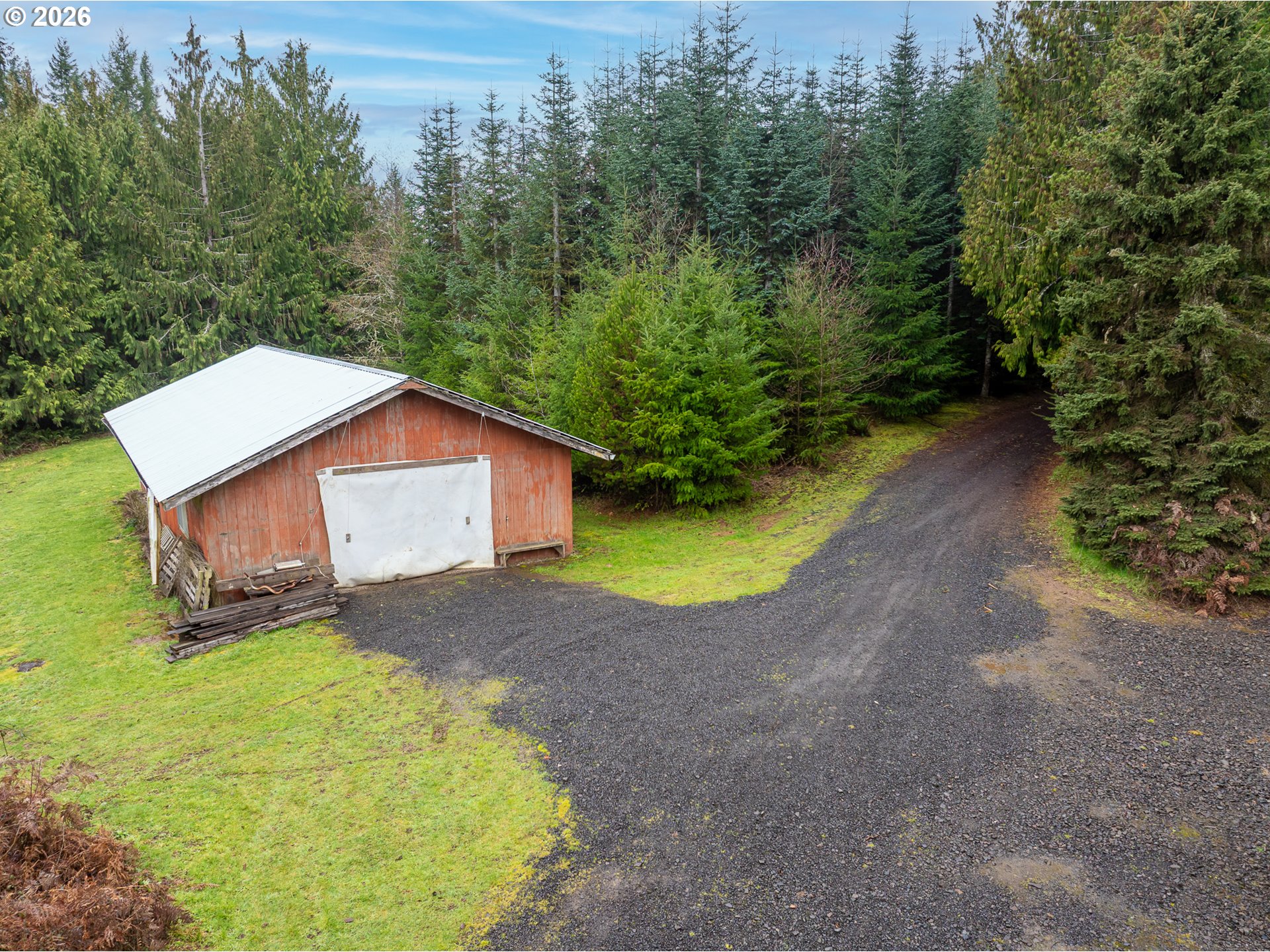 76382 Delena Mayger Road Rainier, OR 97048 - Photo 15 of 36 a view of backyard of house