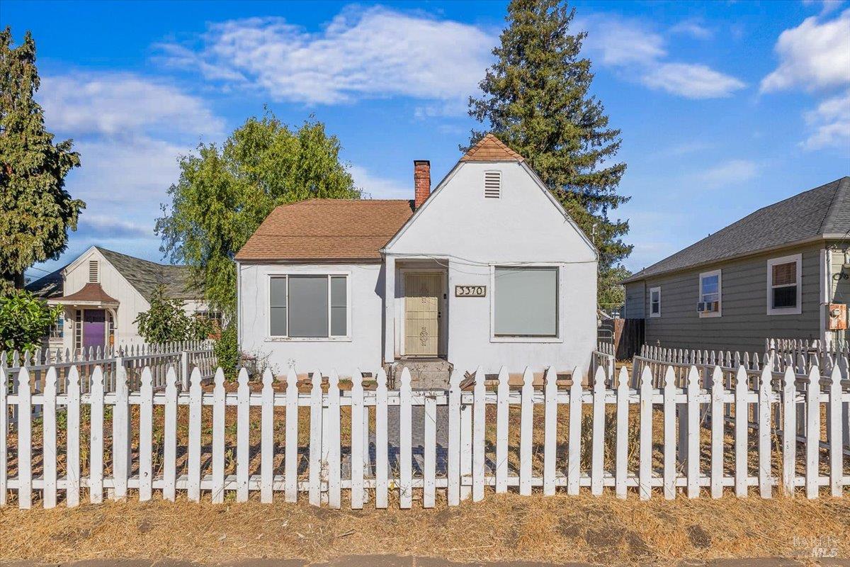 3370 Fulton Road Fulton, CA 95439 - Photo 1 of 1 a front view of a house with wooden fence