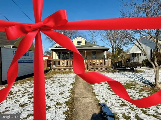 a view of a pool with a yard