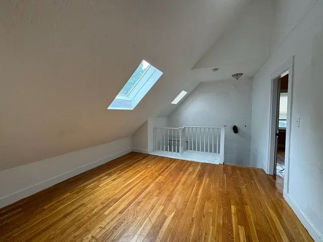 a view of wooden floor in a room