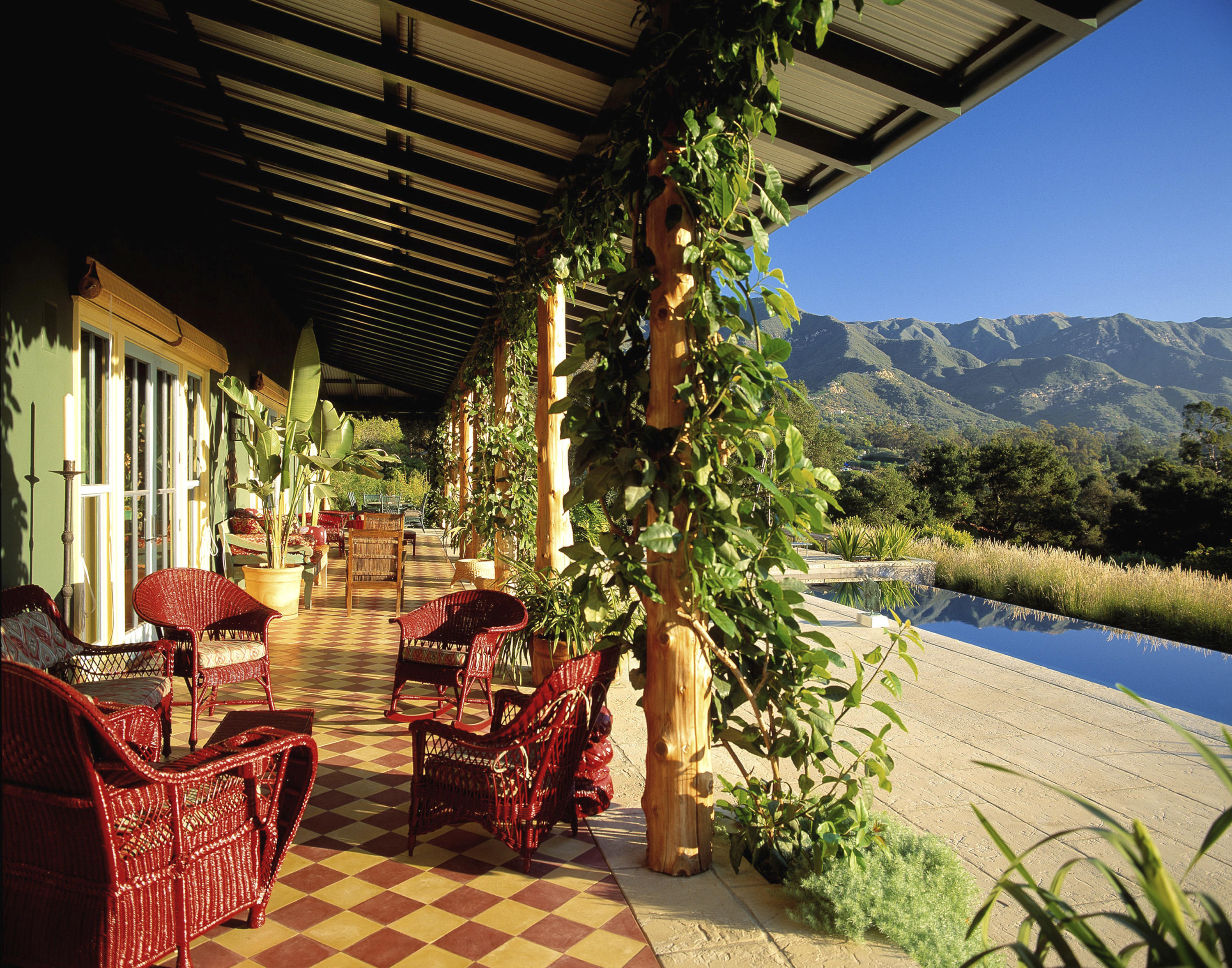 2626 Sycamore Canyon Road Santa Barbara, CA 93108 - Photo 10 of 24 Outdoor Patio