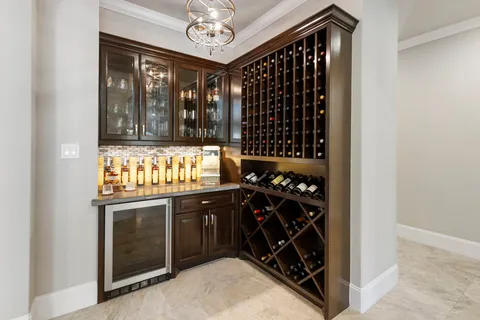 a view of a front door with hallway