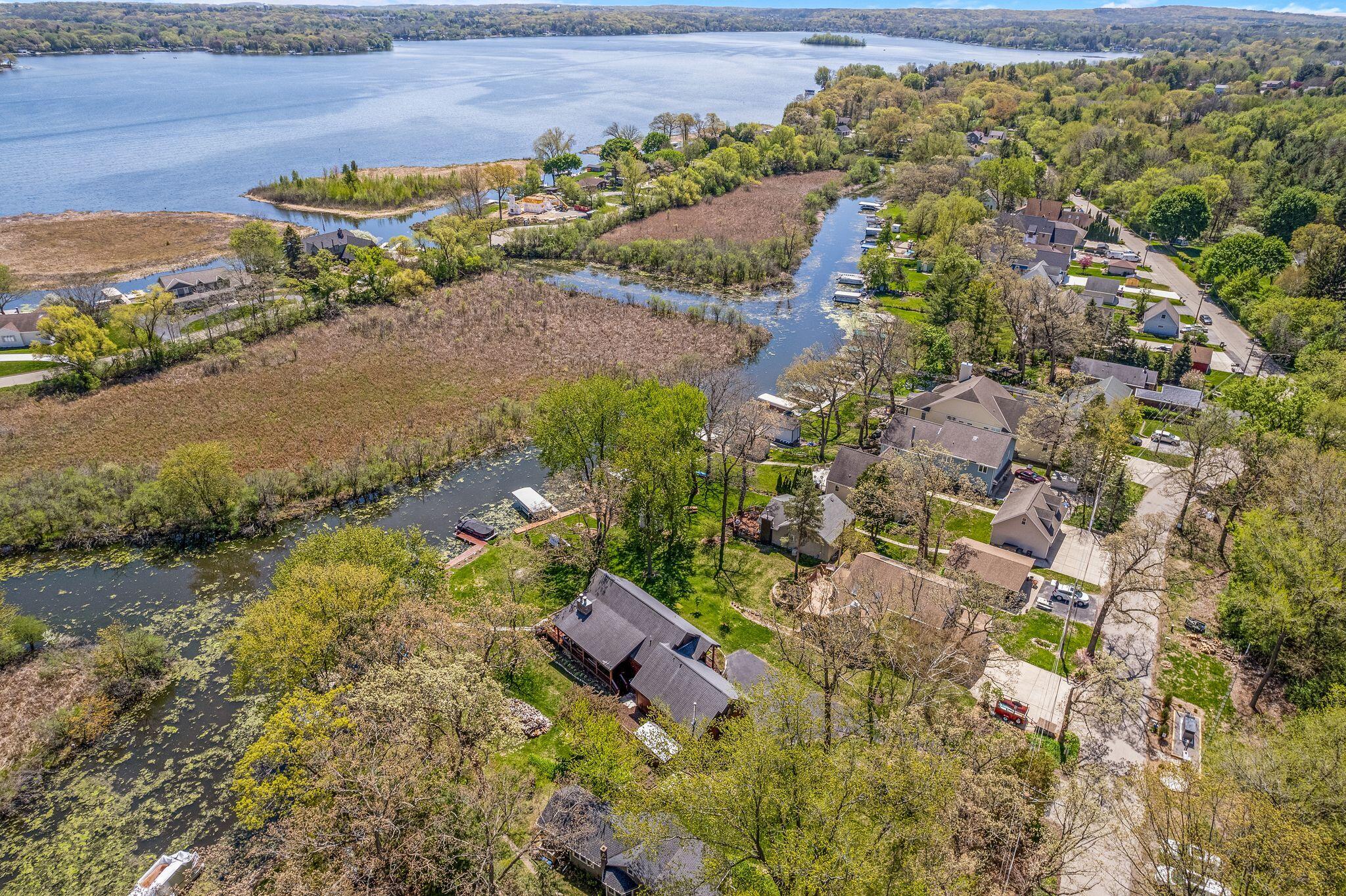 3024 Nagawicka Avenue Delafield, WI 53018 - Photo 59 of 66 3024 Nagawicka Ave, Delafield - Drone-09