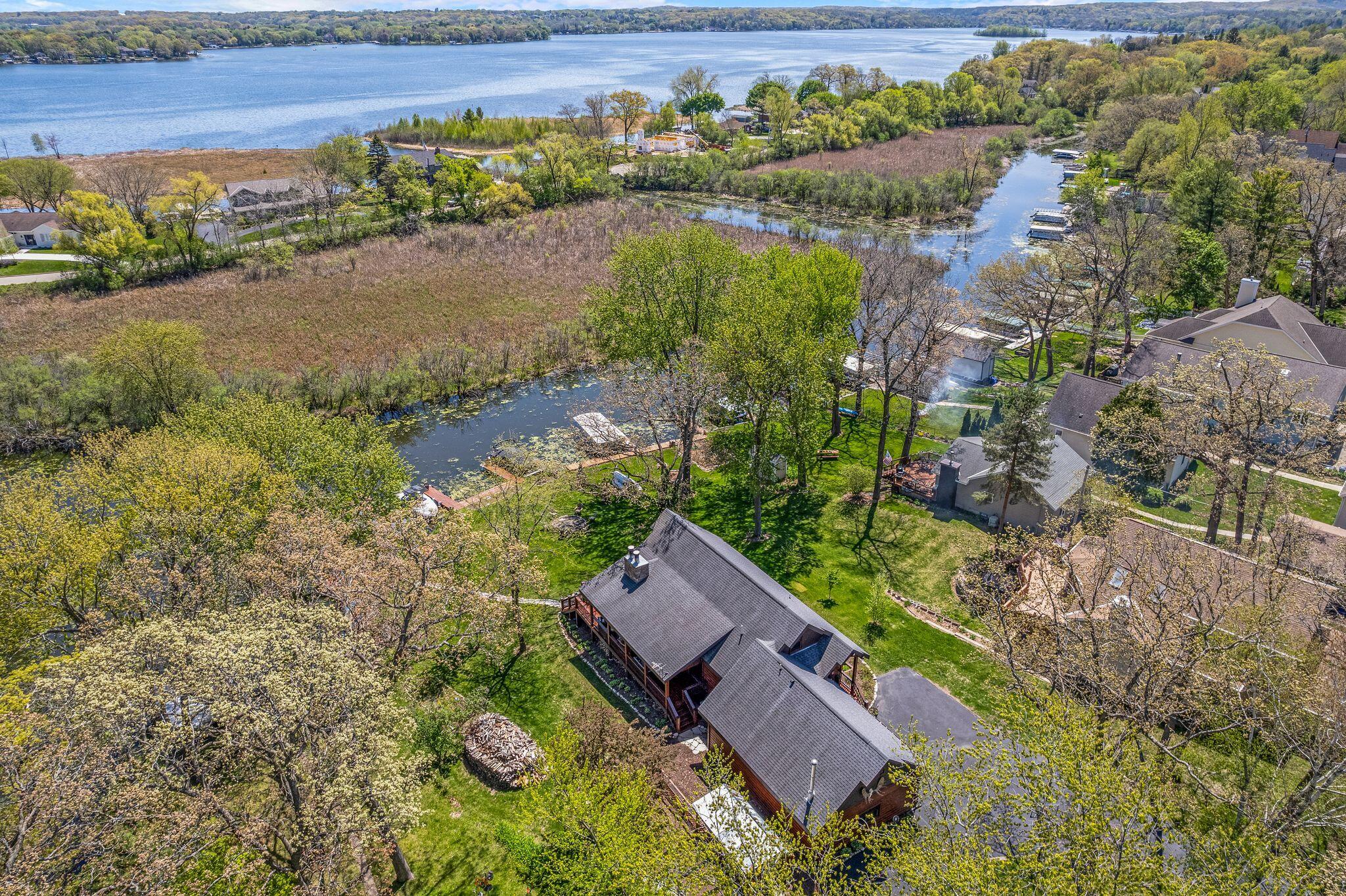 3024 Nagawicka Avenue Delafield, WI 53018 - Photo 64 of 66 3024 Nagawicka Ave, Delafield - Drone-16
