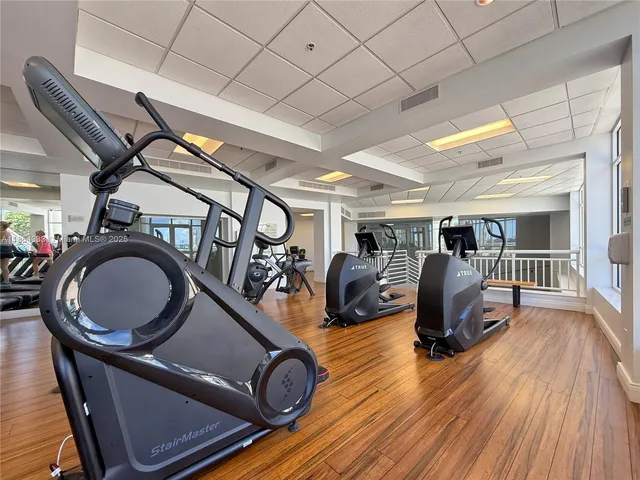 a view of towel hanging in a room