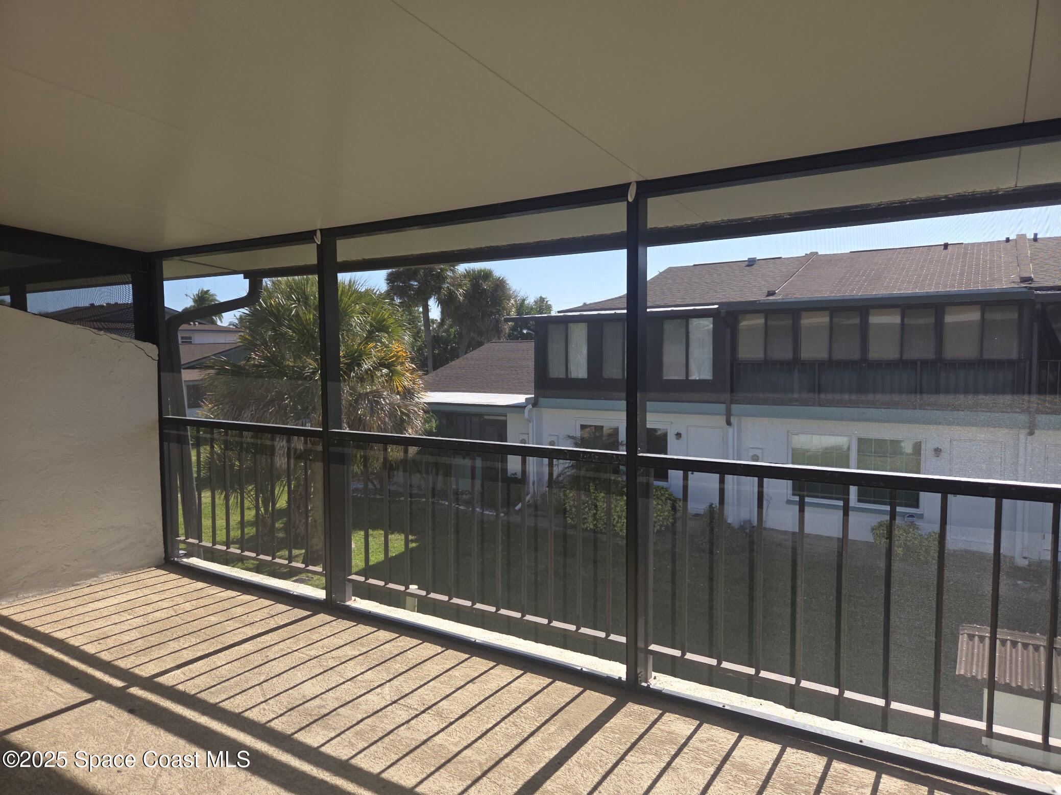 255 Kings Way Satellite Beach, FL 32937 - Photo 23 of 34 a balcony with view of outdoor space
