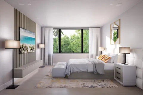 a view of a city with tall buildings