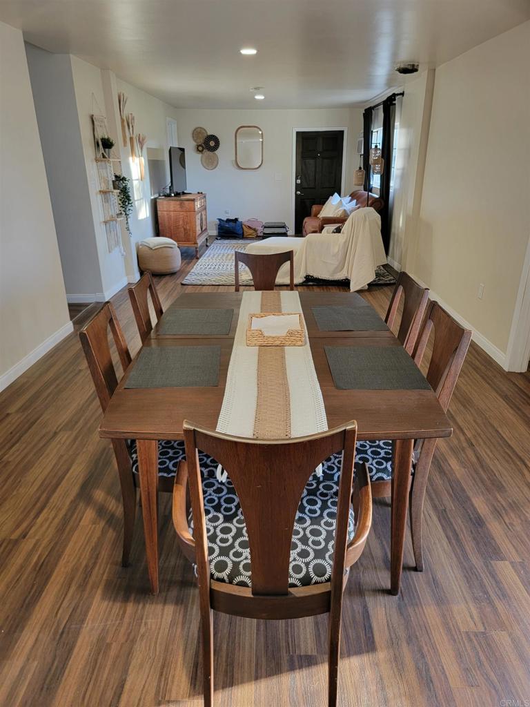 37304 Montezuma Valley Road Ranchita, CA 92066 - Photo 18 of 35 a view of a dining room with furniture window and wooden floor