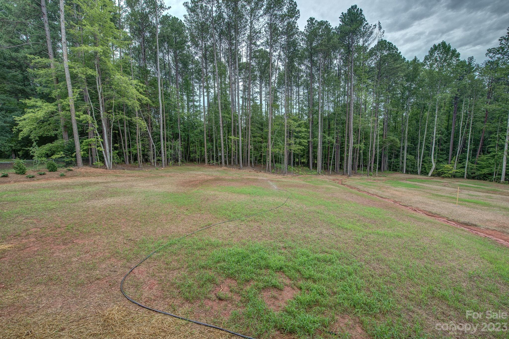 2911 Sparrow Springs Road Gastonia, NC 28052 - Photo 30 of 31 a backyard of a house with large trees