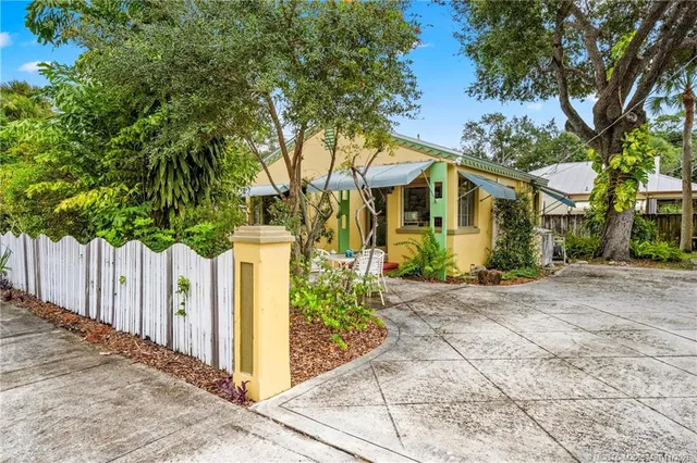 a view of outdoor space with seating area