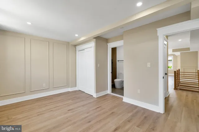 a view of livingroom with front door