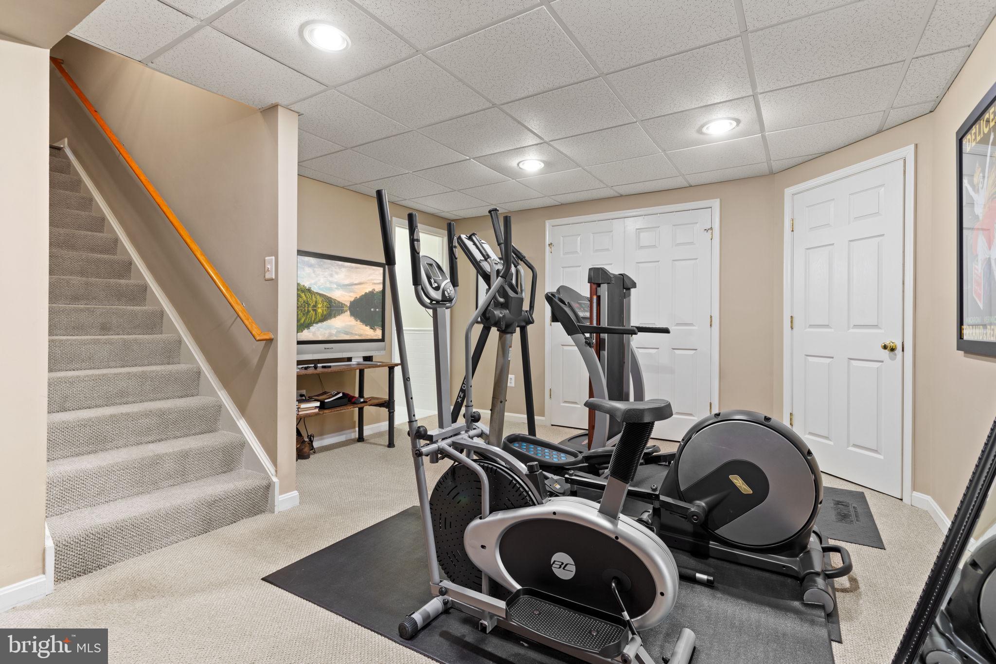 5940 Sandy Ridge Elkridge, MD 21075 - Photo 76 of 106 Lower level exercise area