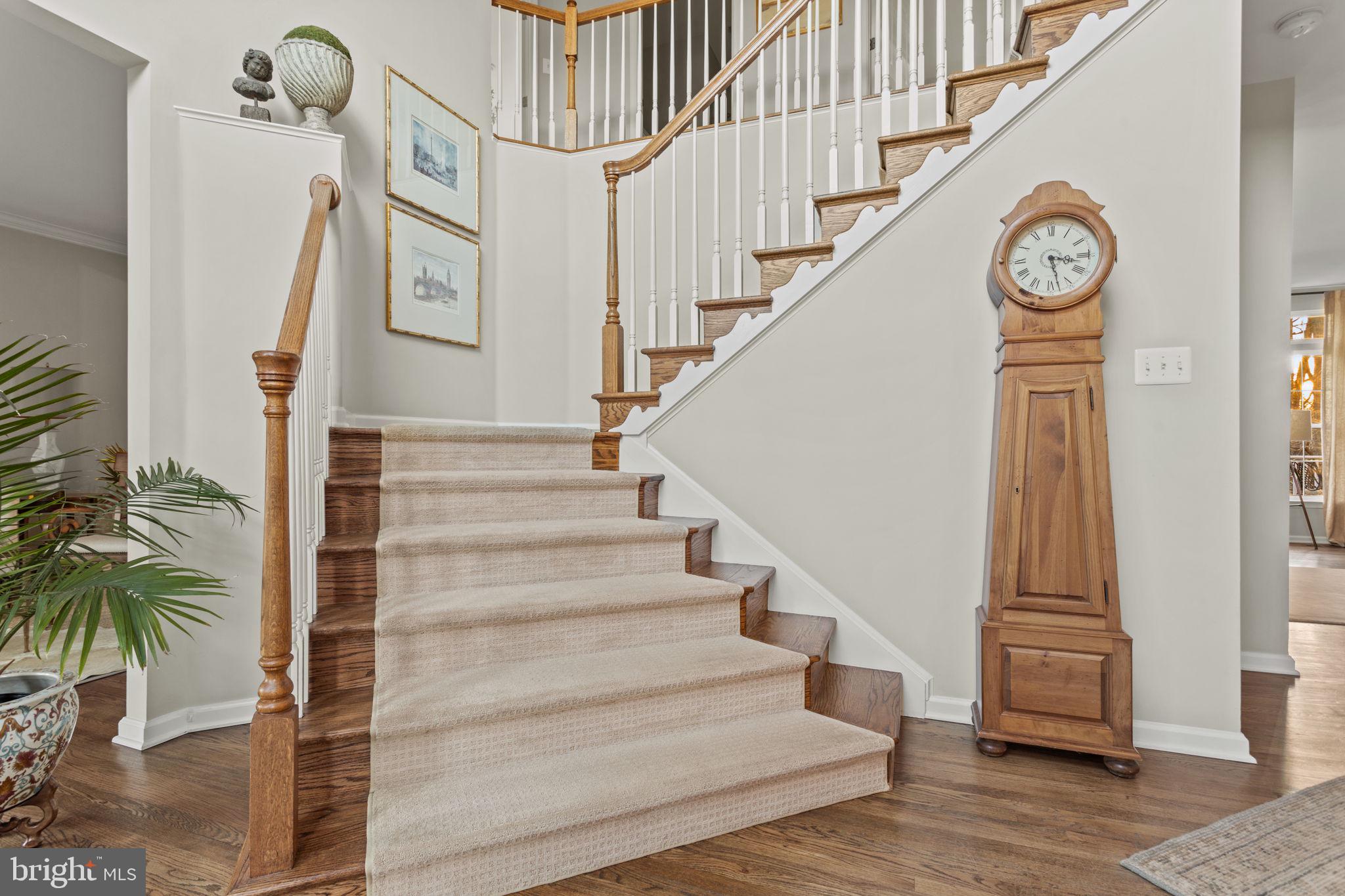 5940 Sandy Ridge Elkridge, MD 21075 - Photo 8 of 106 Extra wide staircase