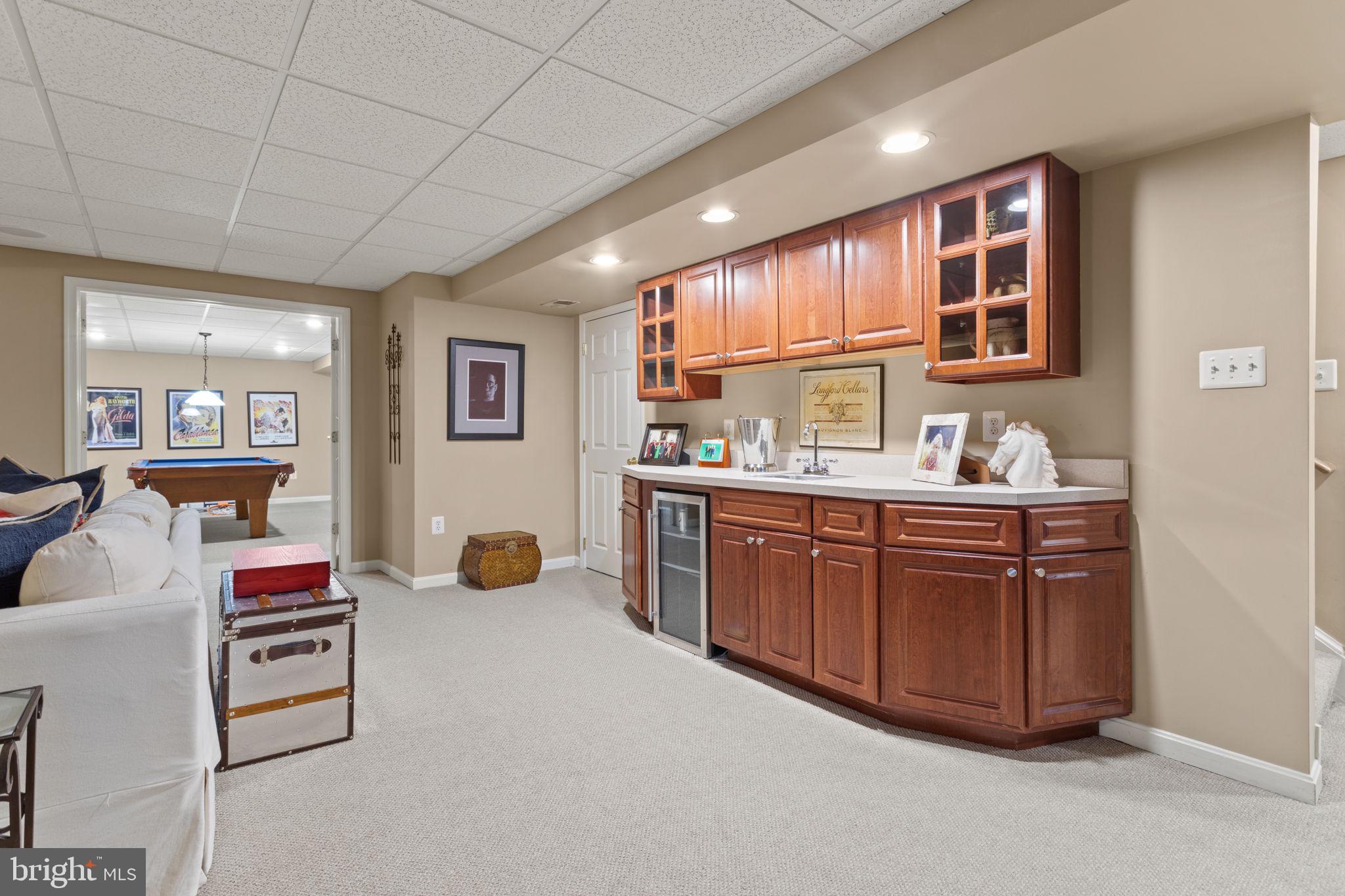5940 Sandy Ridge Elkridge, MD 21075 - Photo 85 of 106 lower level wet bar