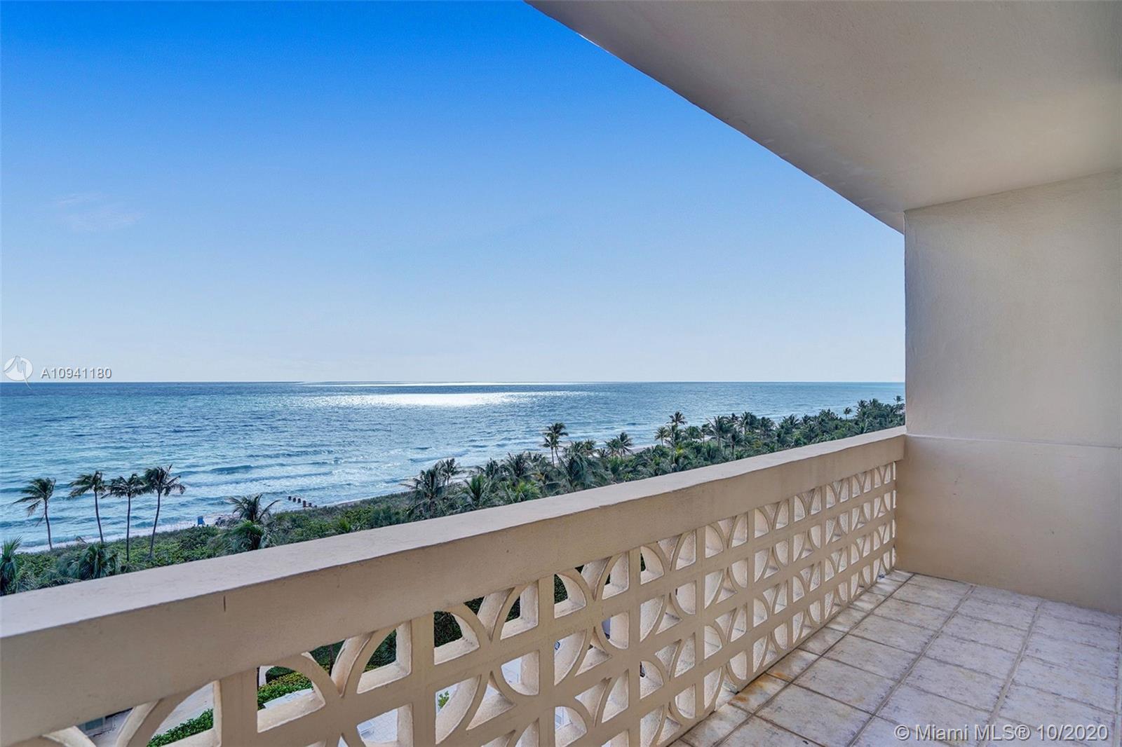 10185 Collins Avenue, Unit 818 Bal Harbour, FL 33154 - Photo 13 of 41 a view of a balcony with city view