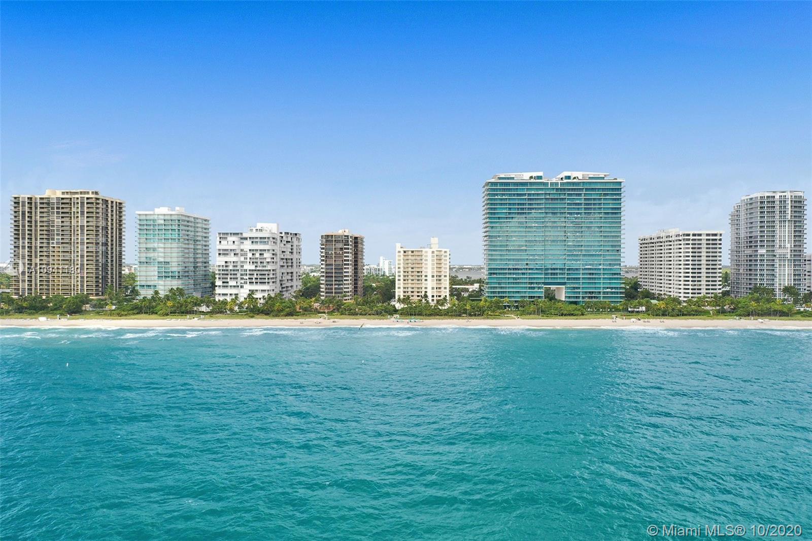 10185 Collins Avenue, Unit 818 Bal Harbour, FL 33154 - Photo 40 of 41 a view of a city with tall buildings and a big yard