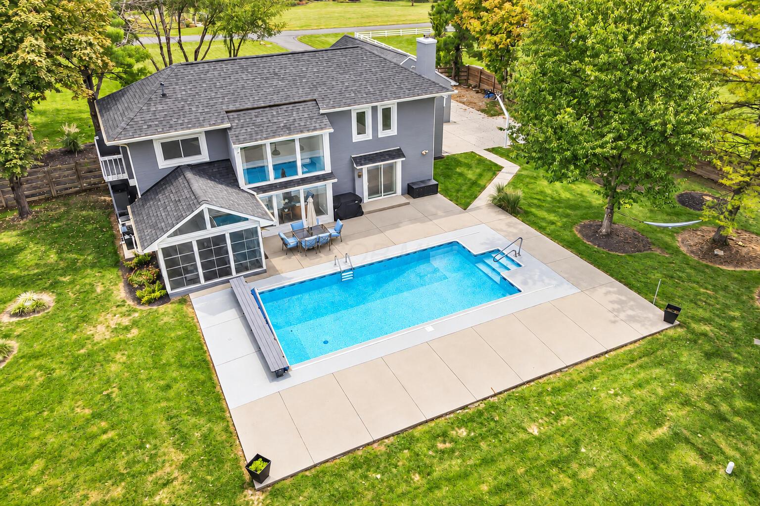 7140 Cook Road Powell, OH 43065 - Photo 11 of 87 Aerial View