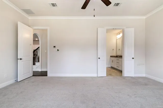 a view of empty room