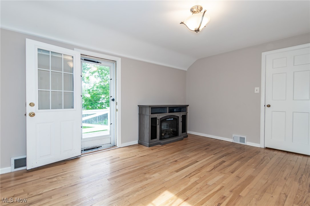 5195 Mayview Road Cleveland, OH 44124 - Photo 25 of 49 bedroom with balcony - electric fireplace to remain