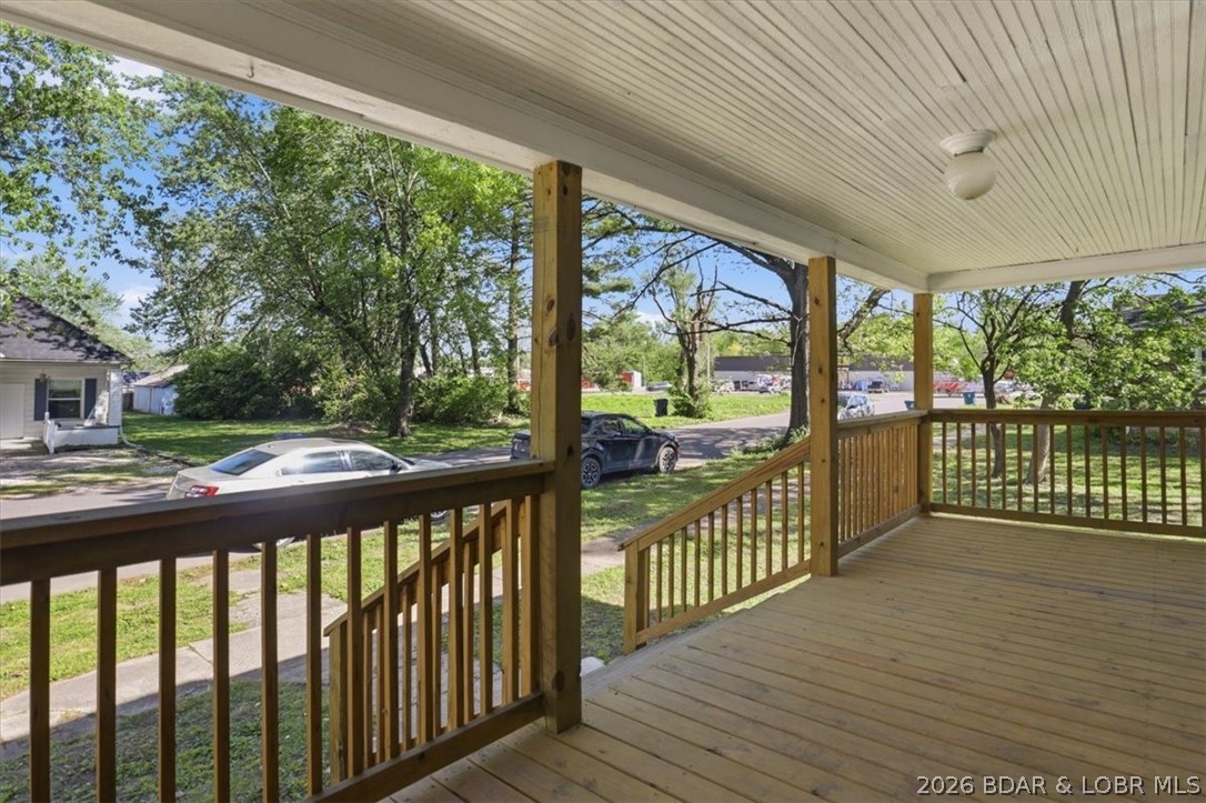 301 South Locust Street Eldon, MO 65026 - Photo 34 of 35 More of the large front porch.