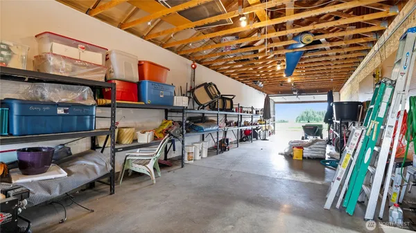 a view of storage and utility room