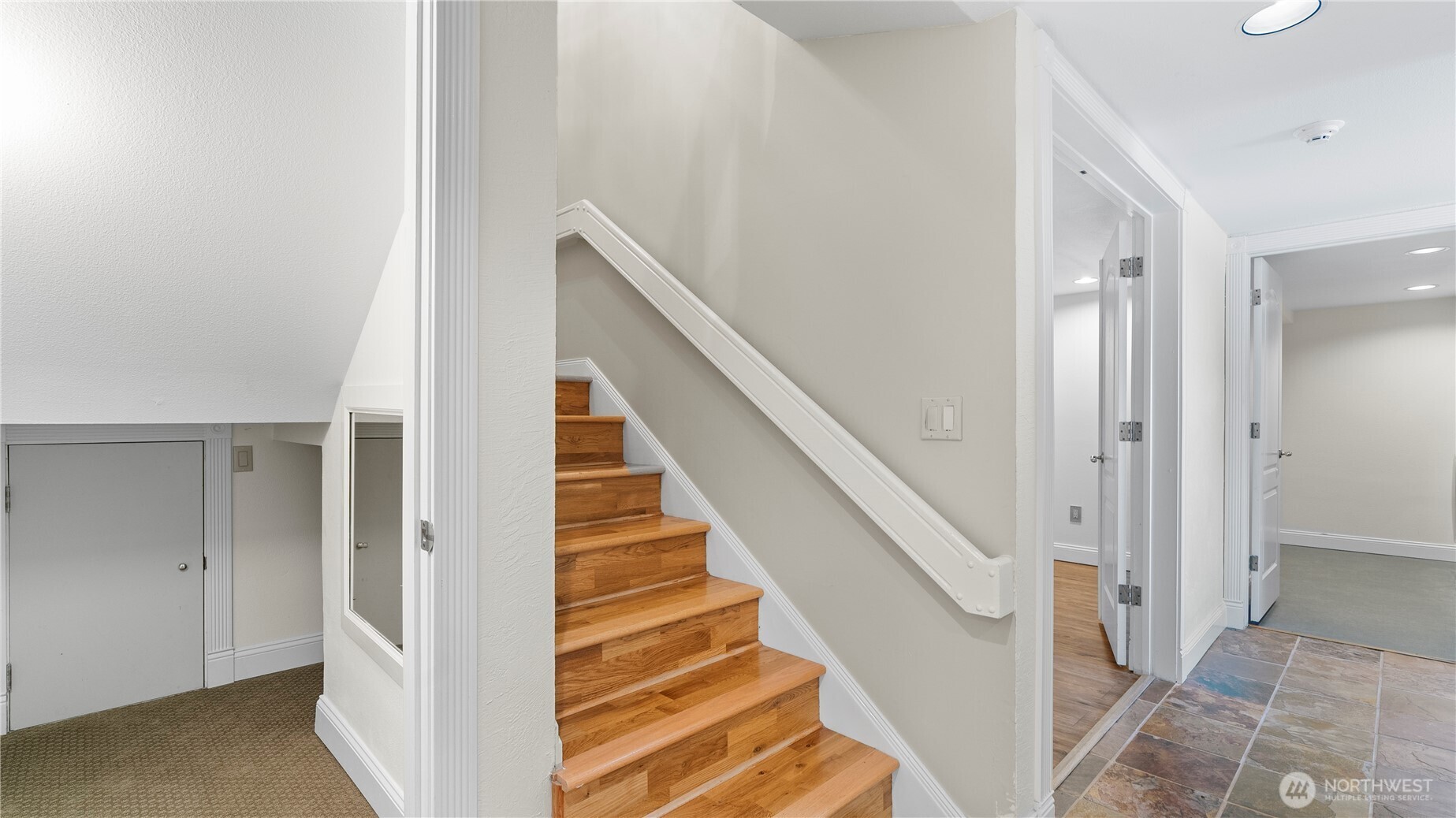 31 Rangeview Road Othello, WA 99344 - Photo 33 of 40 a view of staircase with white walls and white walls