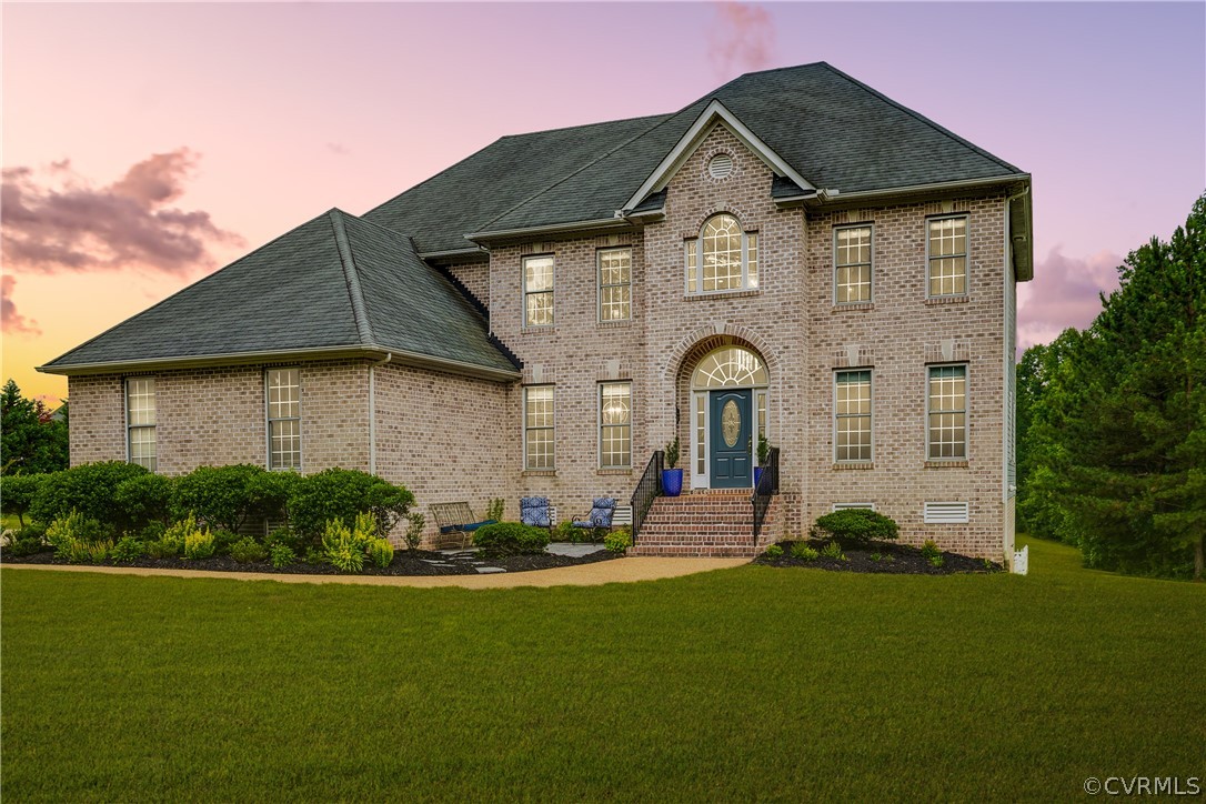 Welcome home to six private acres in the popular C