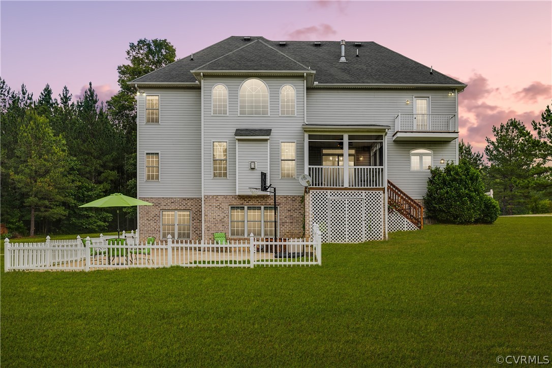 9110 Beaver Bridge Road Moseley, VA 23120 - Photo 42 of 47 View of the back exterior. There is even a little