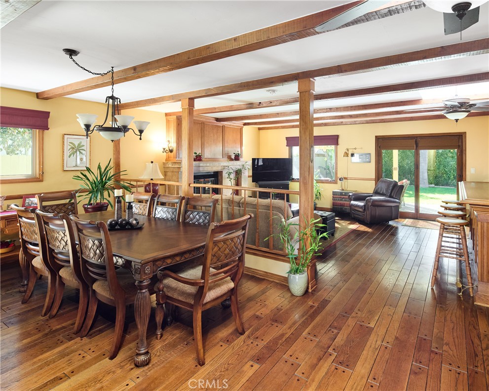 615 Bungalow Drive El Segundo, CA 90245 - Photo 4 of 28 a view of a dining room with furniture window and wooden floor