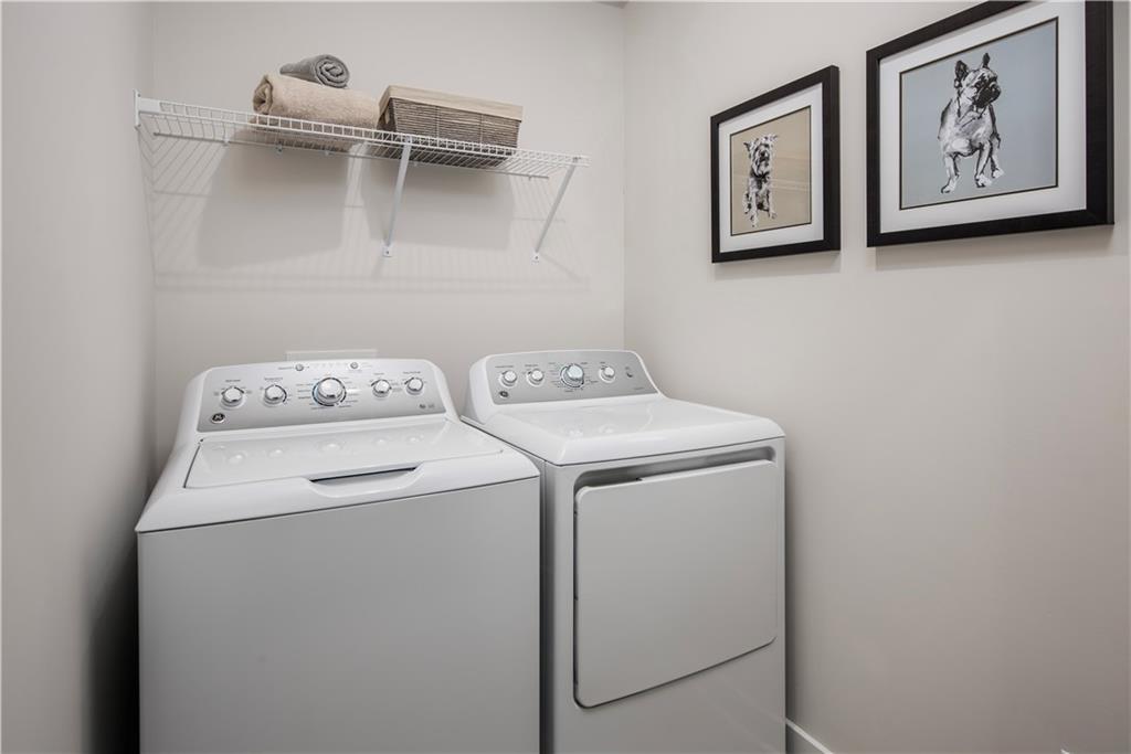346 Dana Drive Eighty Four, PA 15330 - Photo 9 of 9 a utility room with dryer and washer