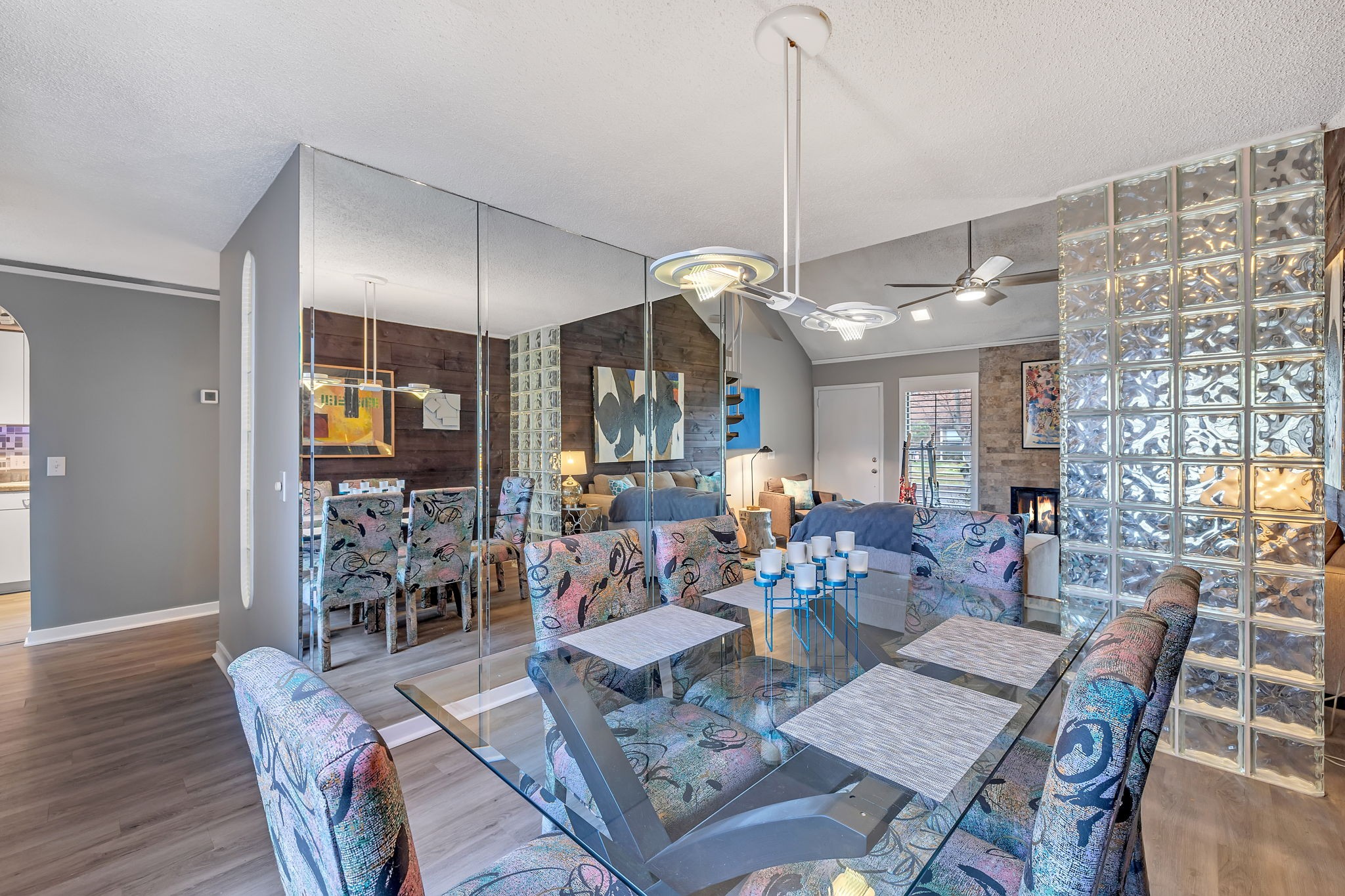214 Harpers Mill Road Hermitage, TN 37076 - Photo 15 of 42 a view of a dining room with furniture window and wooden floor