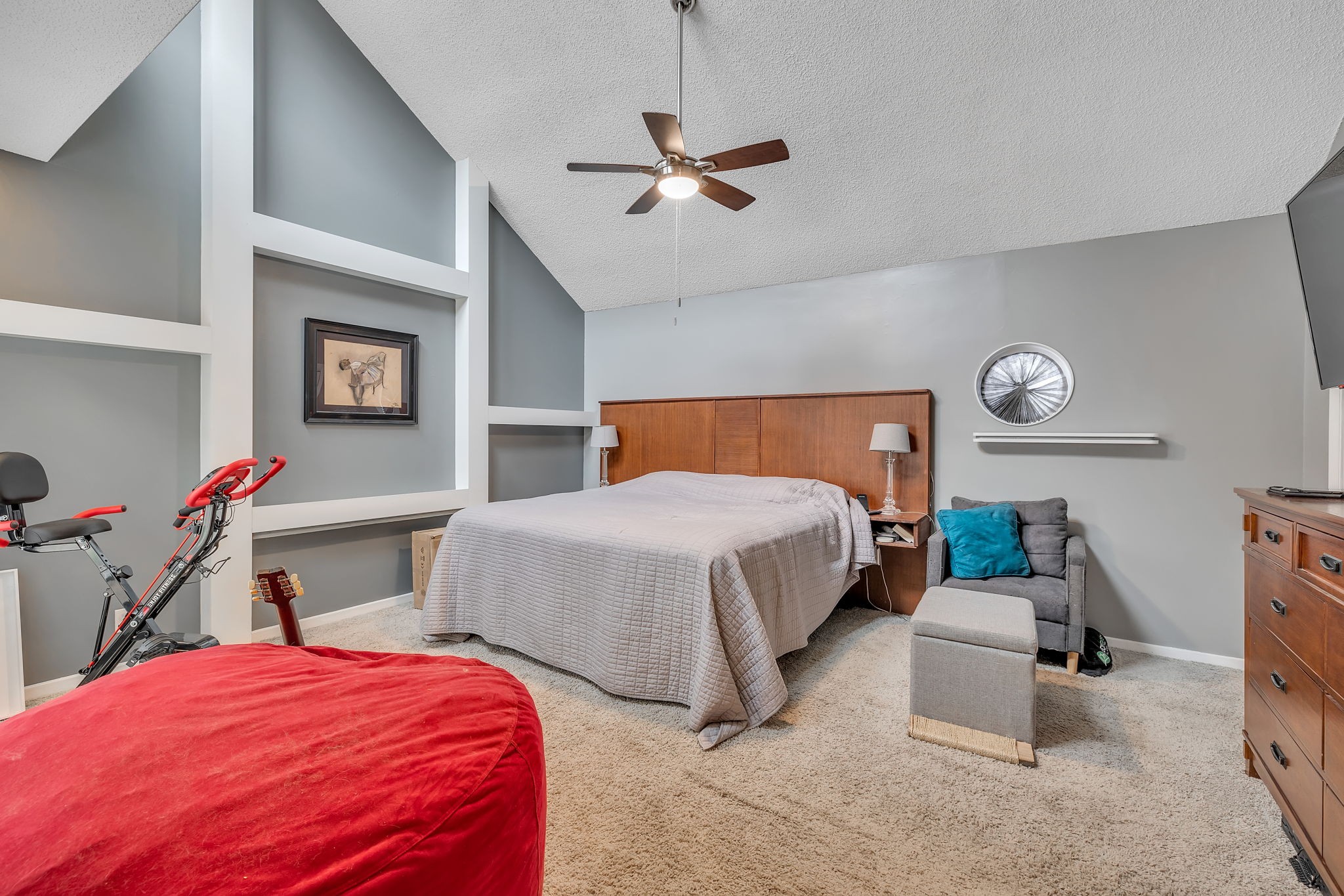 214 Harpers Mill Road Hermitage, TN 37076 - Photo 29 of 42 a bedroom with two beds and potted plant