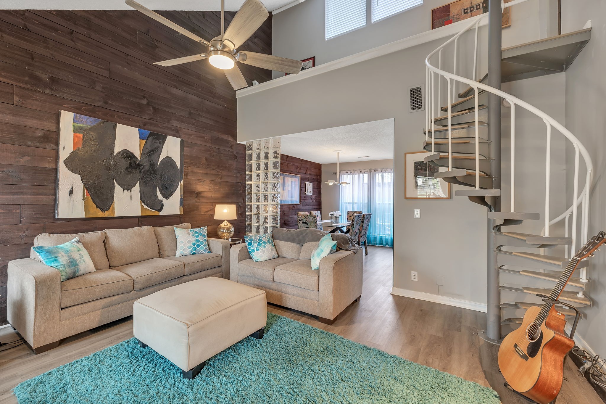 214 Harpers Mill Road Hermitage, TN 37076 - Photo 3 of 42 a living room with furniture and a wooden floor