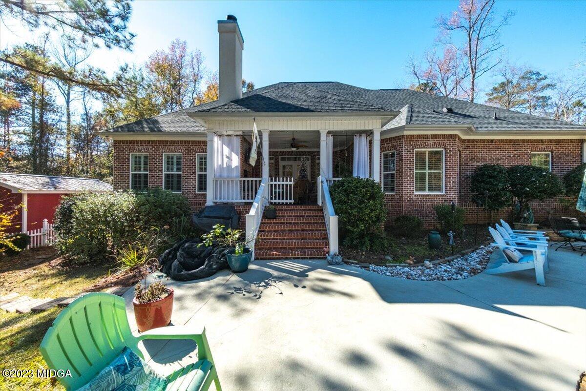 60 Walden Road Forsyth, GA 31029 - Photo 25 of 31 a front view of a house with garden