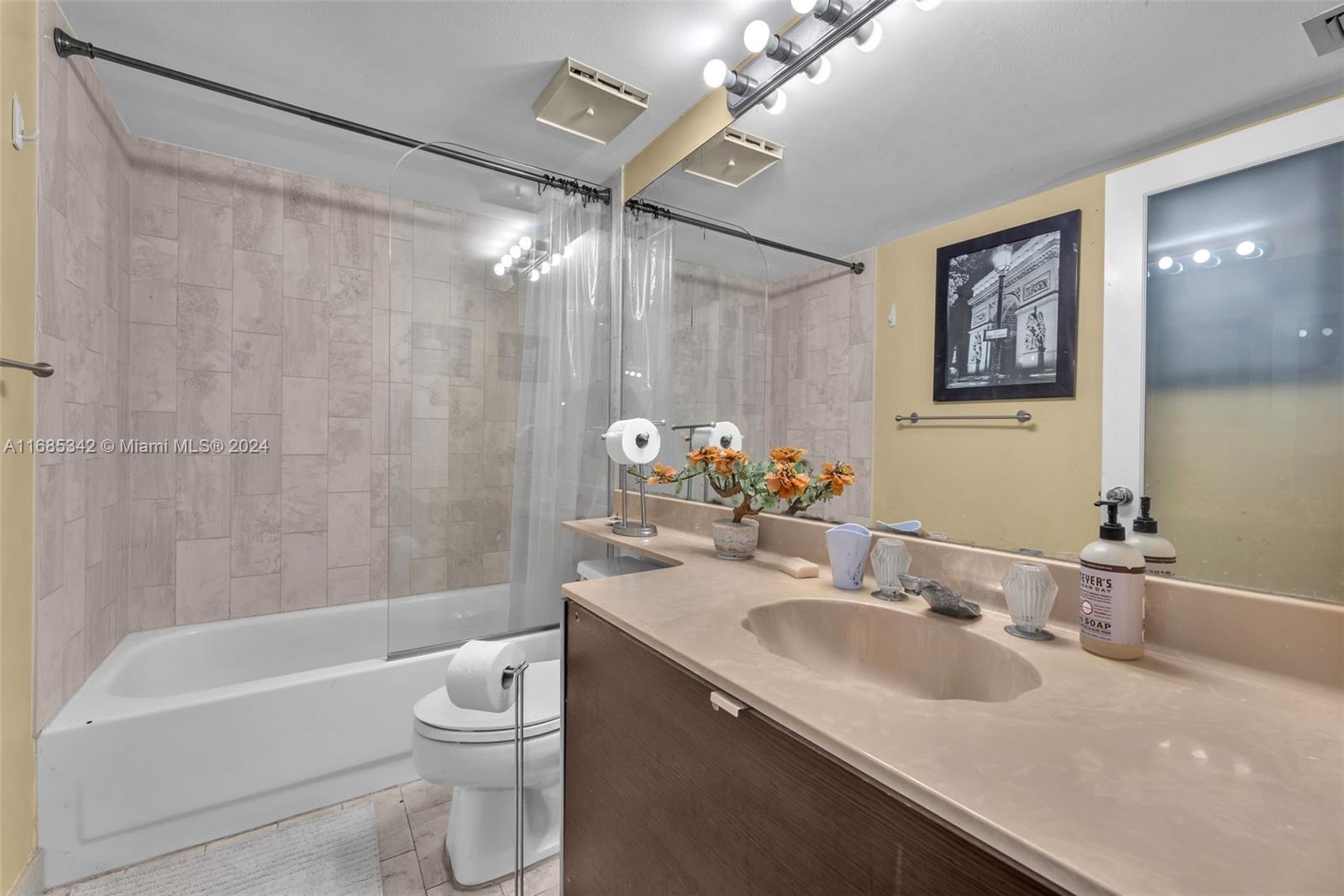 Omni Miami, FL 33132 - Photo 34 of 51 a bathroom with a sink toilet tub and shower