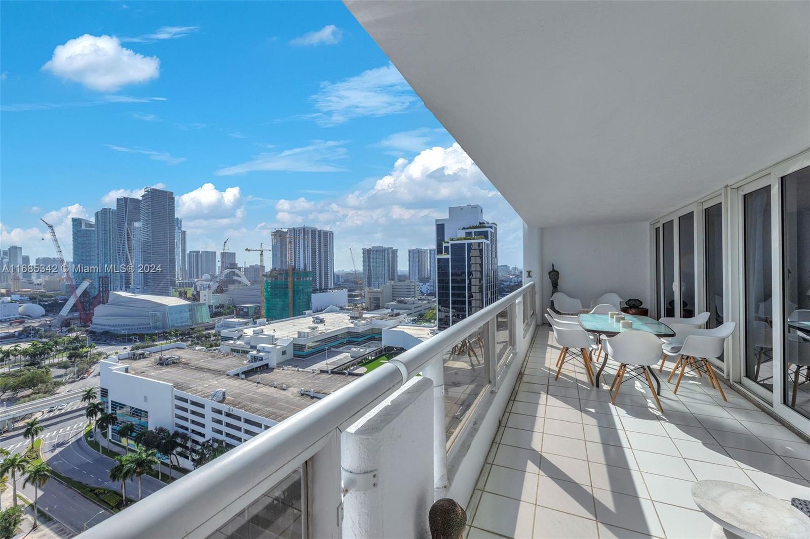 Omni Miami, FL 33132 - Photo 42 of 51 a view of a roof deck with furniture