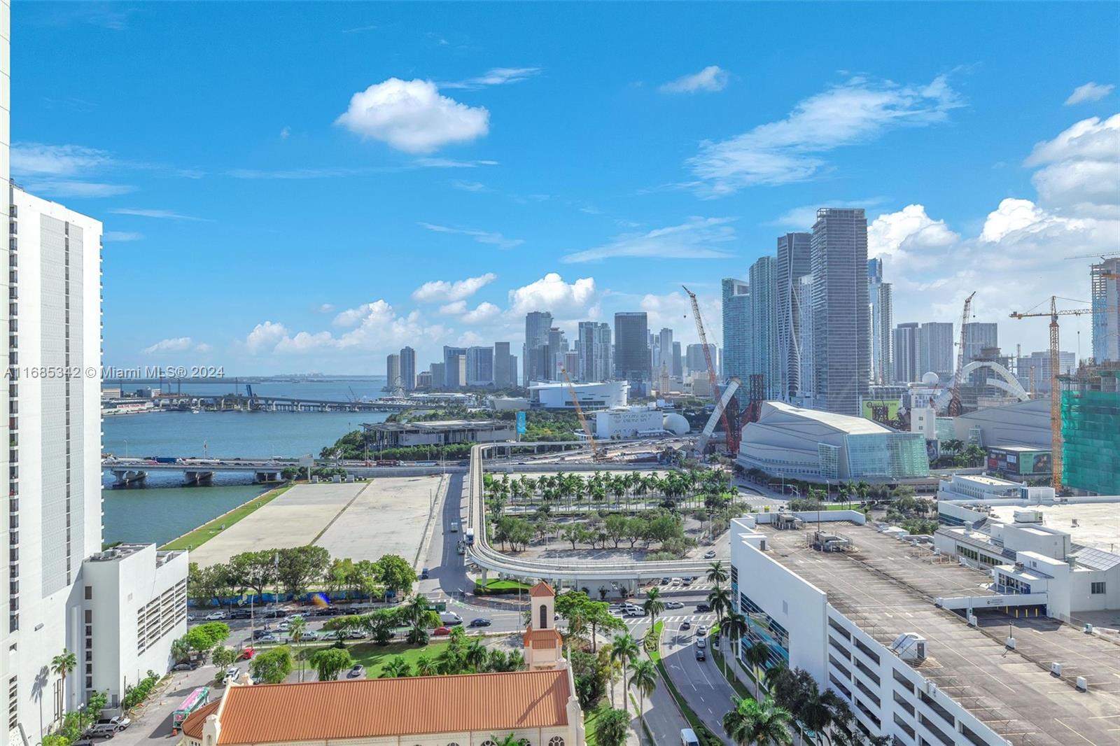 Omni Miami, FL 33132 - Photo 46 of 51 a view of a city with tall buildings