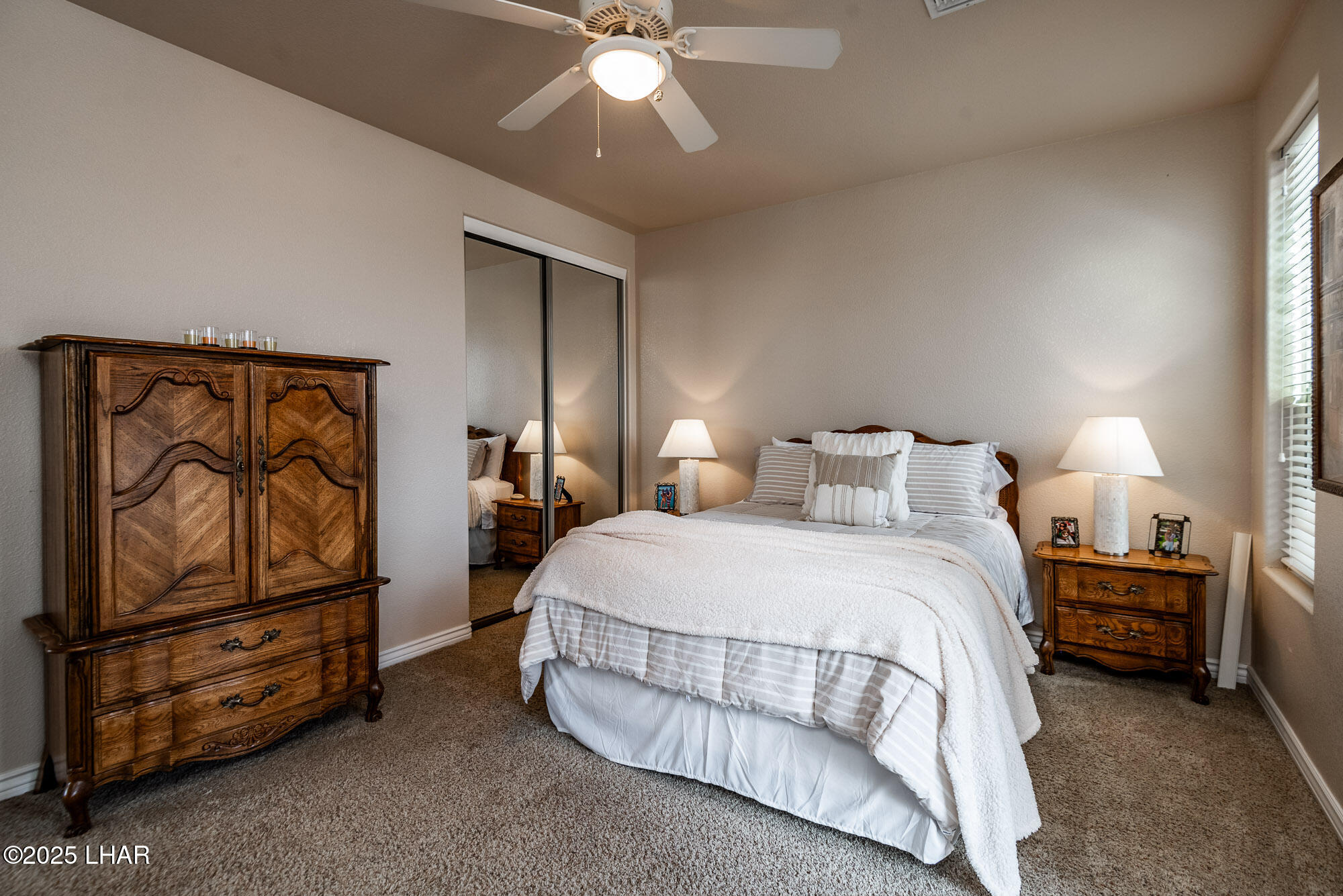 9967 Dike Road Mohave Valley, AZ 86440 - Photo 38 of 110 Upper Guest Bedroom w/ patio