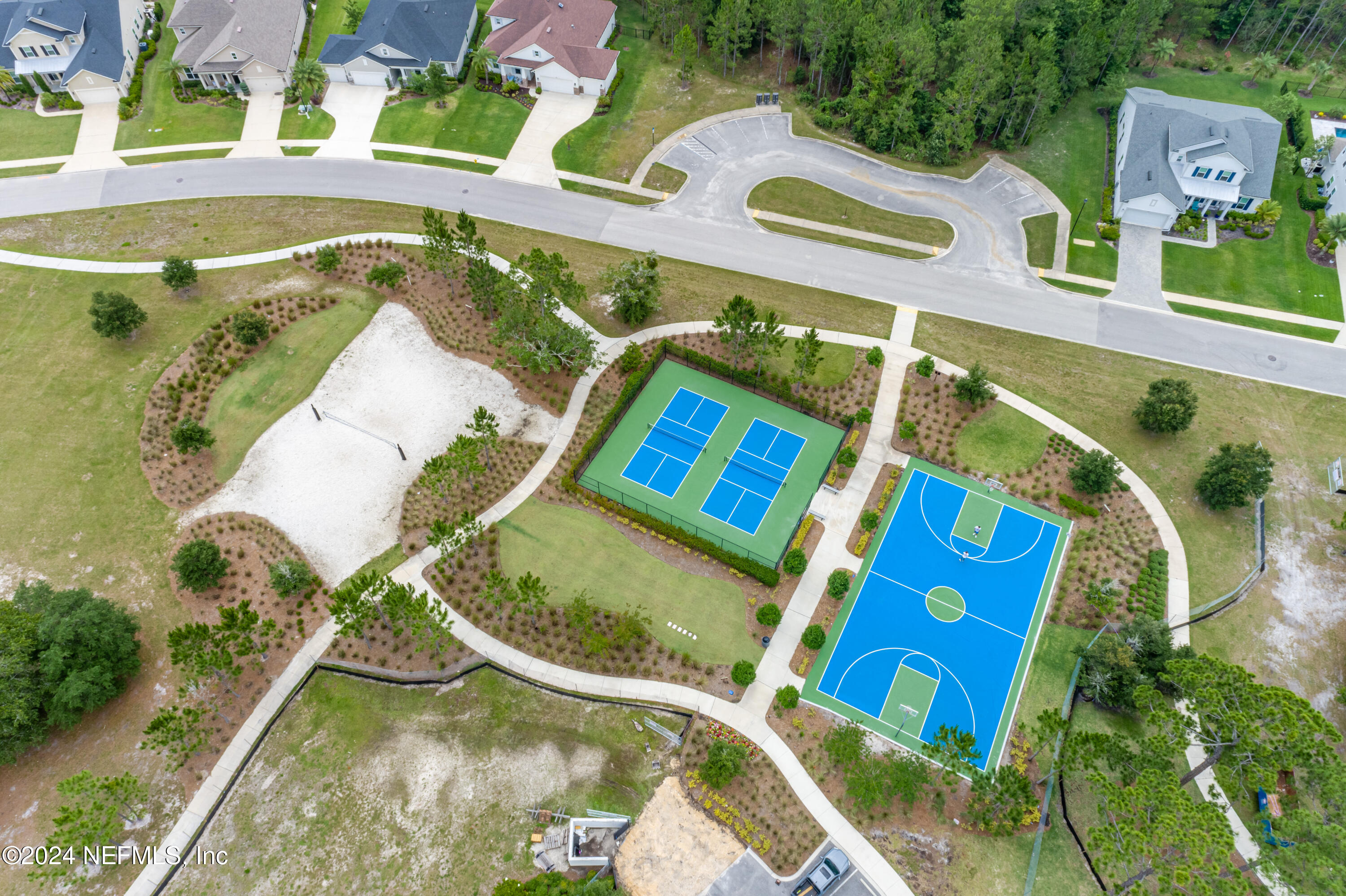 172 Bluegrass Way St. Augustine, FL 32092 - Photo 32 of 60 Basketball and Tennis overhead