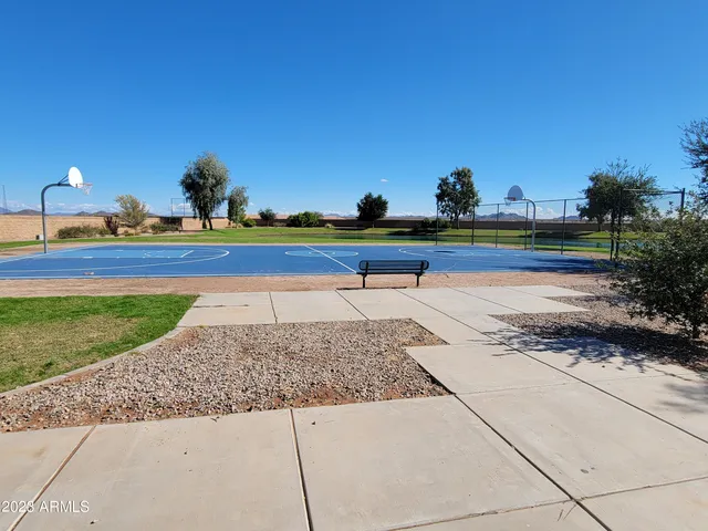 a view of a lake with a big yard