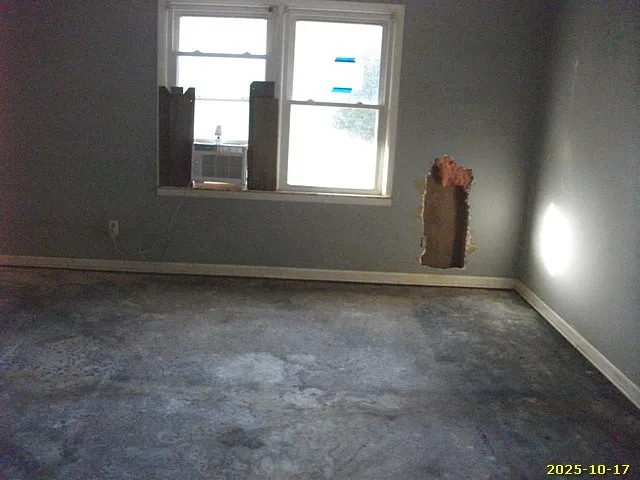 a backyard of a house