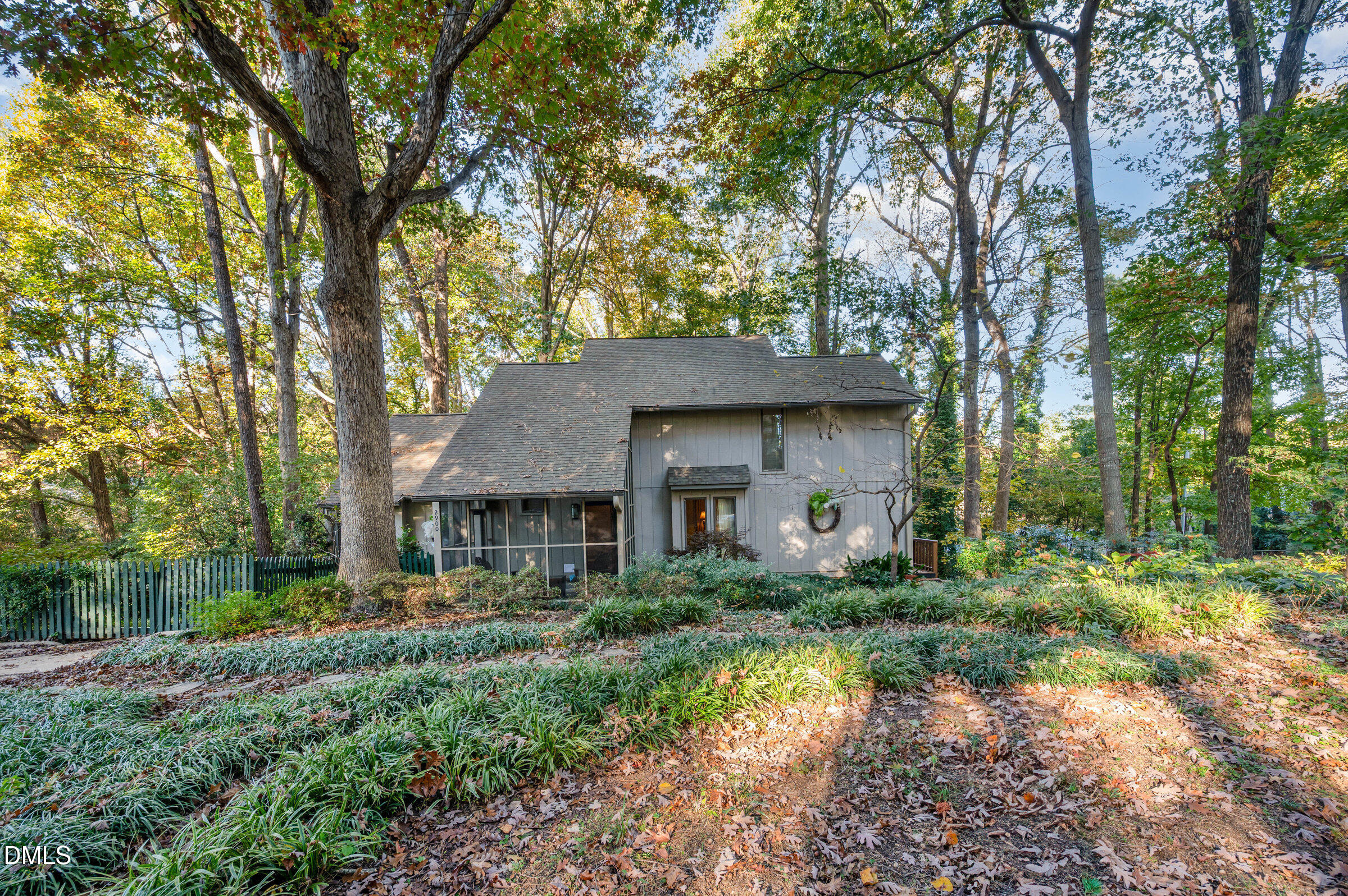 2900 Sylvania Drive Raleigh, NC 27607 - Photo 2 of 36 a front view of a house with garden