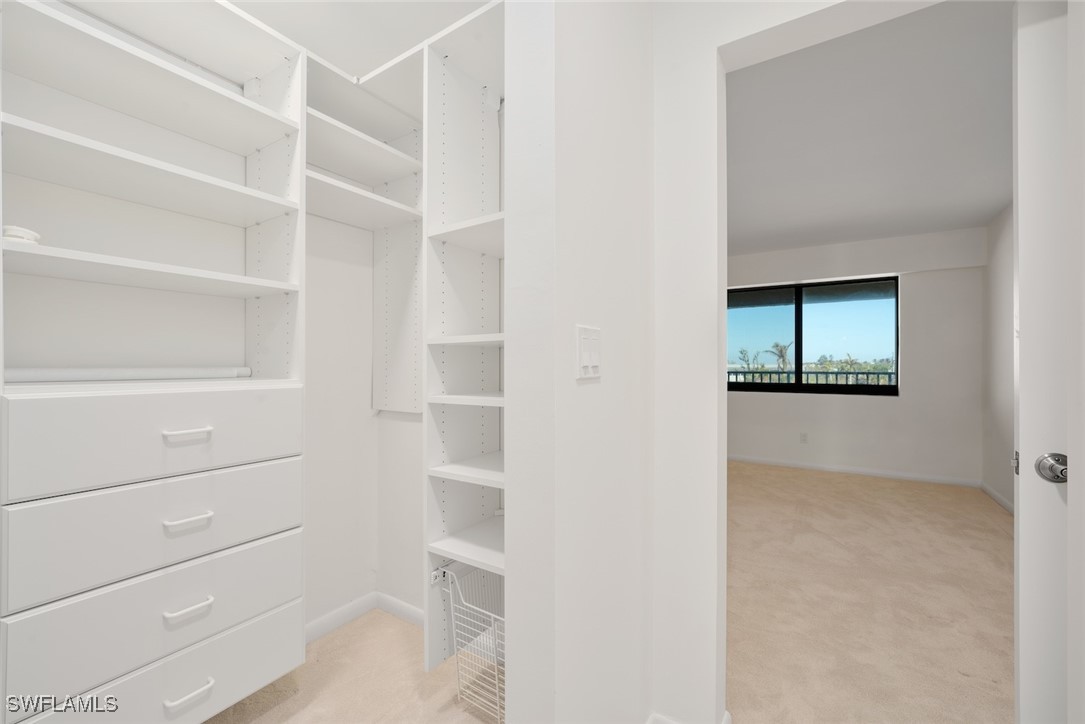 Undisclosed Address Sanibel, FL 33957 - Photo 24 of 30 a view of an empty walk in closet