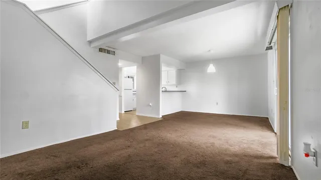 a view of empty room