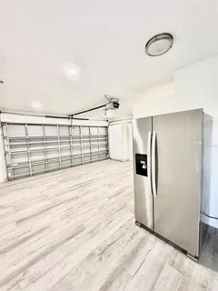 a view of a room with a staircase