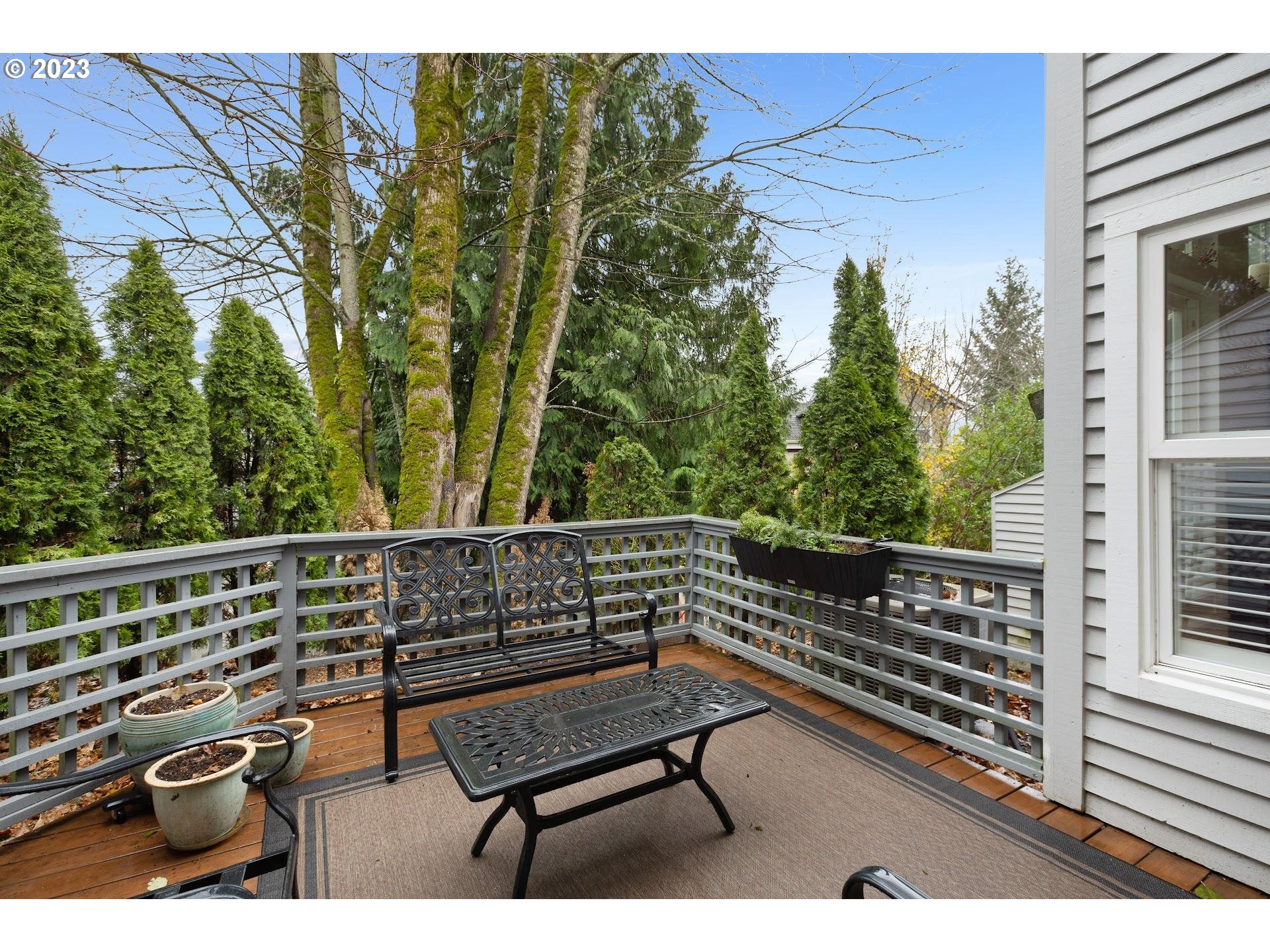 9729 Northwest Silver Ridge Loop Portland, OR 97229 - Photo 29 of 32 a view of outdoor space with seating