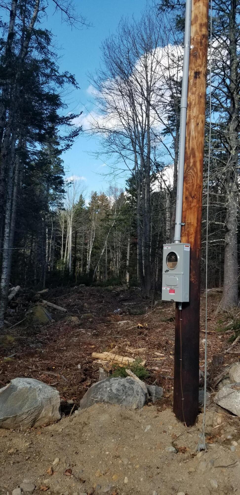 786 Pond Road Gouldsboro, ME 04607 - Photo 13 of 24 Power poles already in place