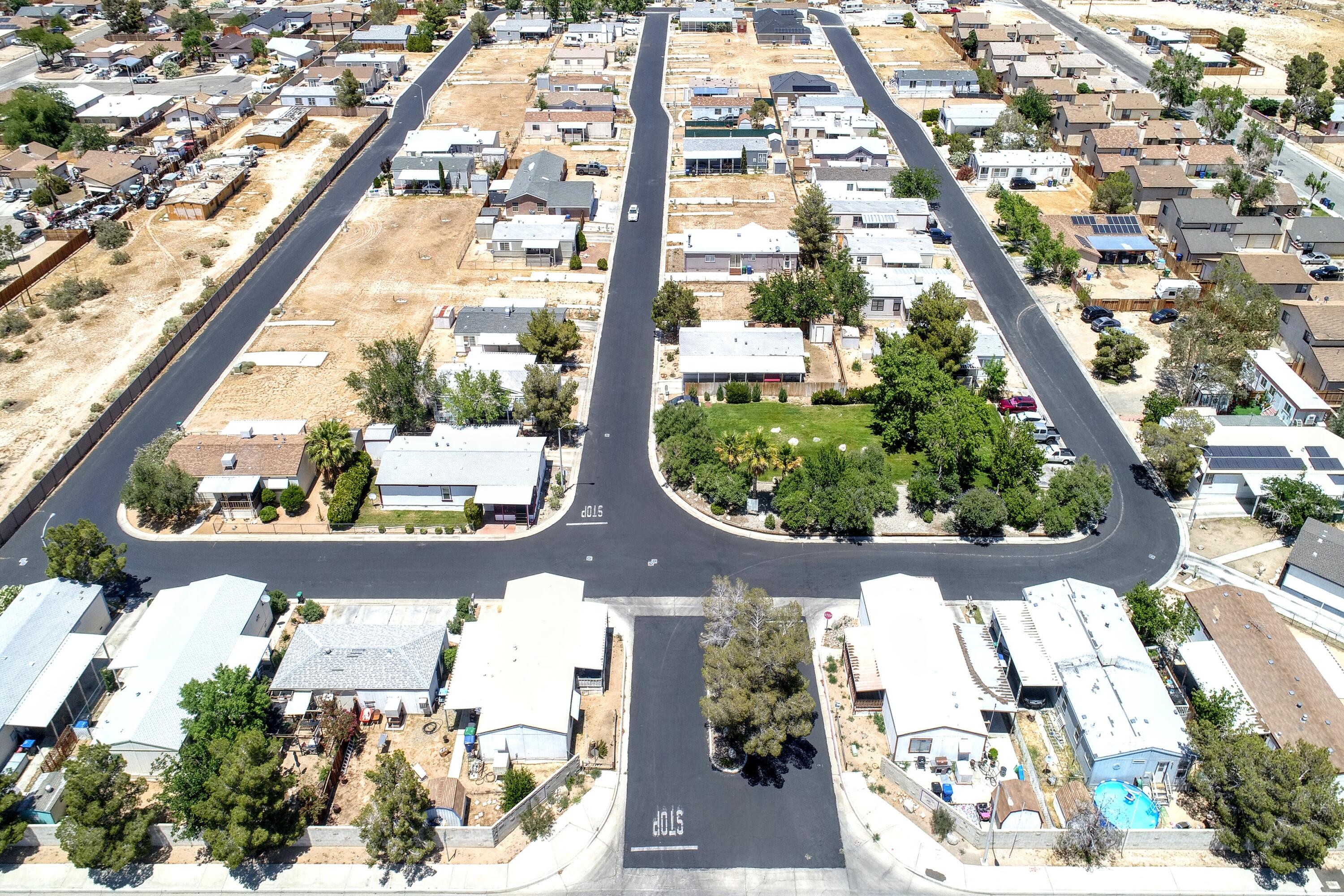 620 West Upjohn Avenue, Unit SPC 33 Ridgecrest, CA 93555 - Photo 45 of 46 Drone view park